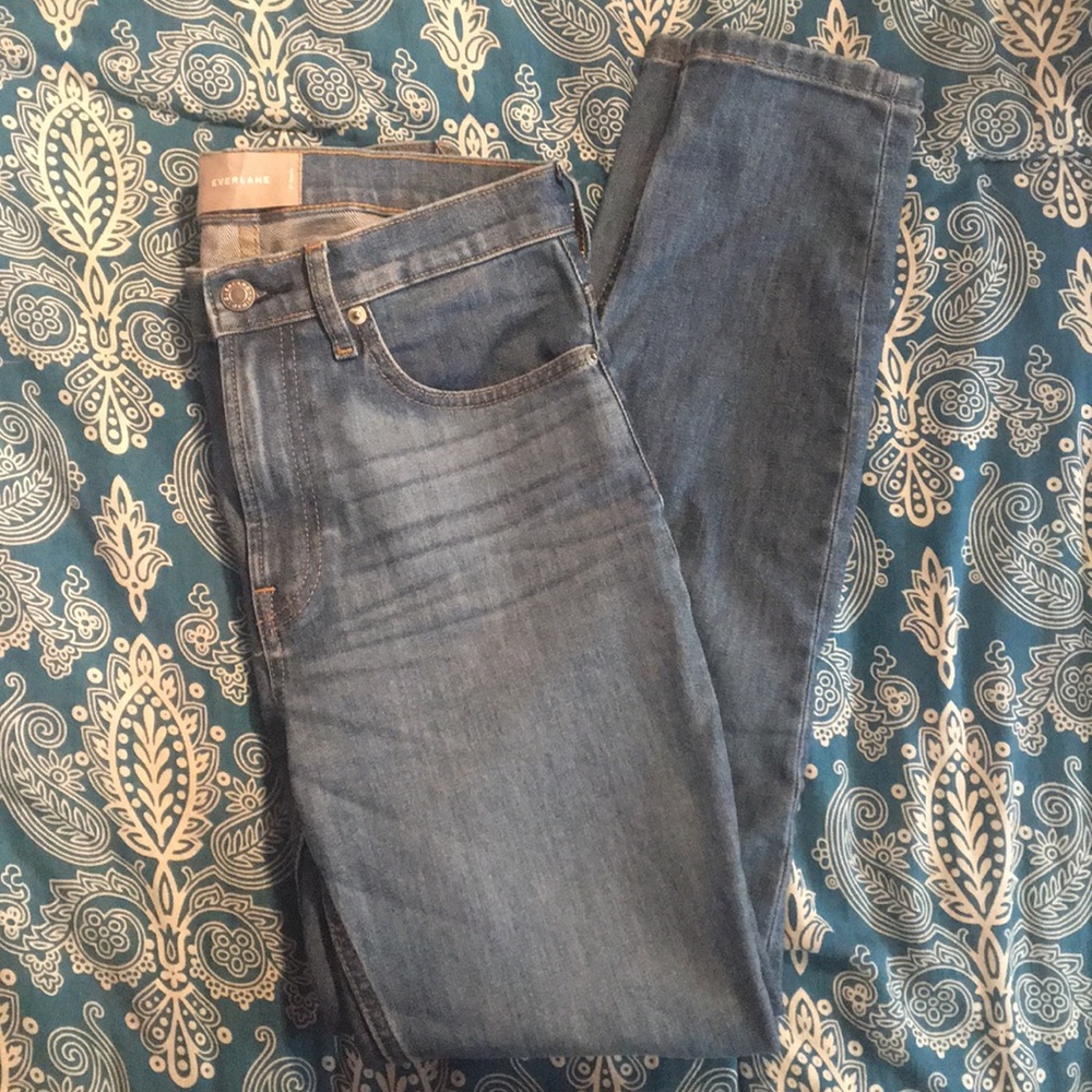 Everlane Jeans High Rise Skinny 27 Regular